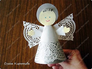 Ангелы из бумаги мастер класс Ангелы из бумаги мастер класс